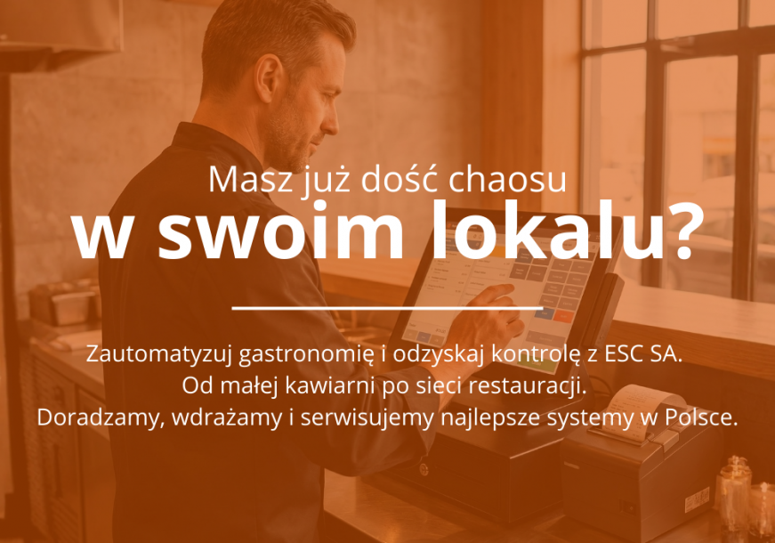Oprogramowanie dla gastronomii ESC SA